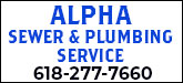 AlphaSewer & PlumbingService Sponsorship Banner
