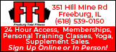 Freeburg Total Fitness Sponsorship Banner