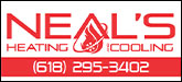 Neal's Heating & Cooling Inc Sponsorship Banner