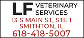 LF Veterinary Services Sponsorship Banner